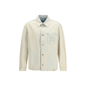 Golden Goose Beige Cotton Denim Jacket