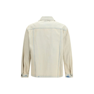 Golden Goose Beige Cotton Denim Jacket