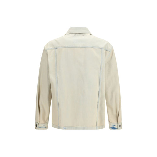 Golden Goose Beige Cotton Denim Jacket