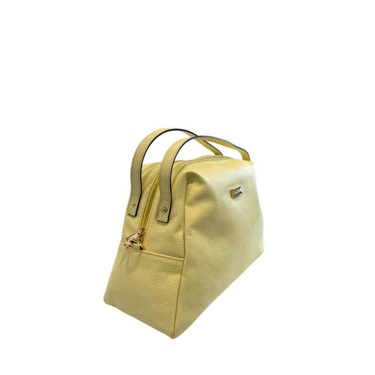 Baldinini Trend Bicolor Cowhide Clutch Bag