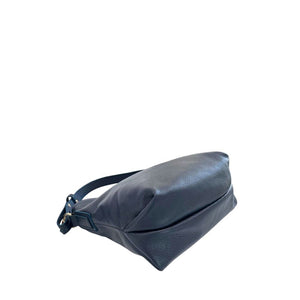 Baldinini Trend Blue Cowhide Leather Women Shoulder Bag