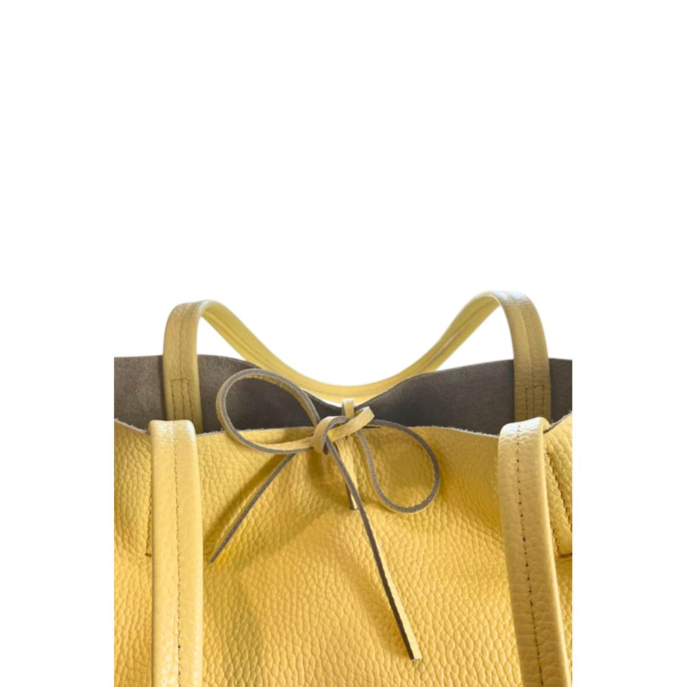 Baldinini Trend Bicolor Cowhide Clutch Bag