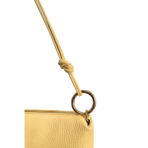 Baldinini Trend Bicolor Cowhide Clutch Bag