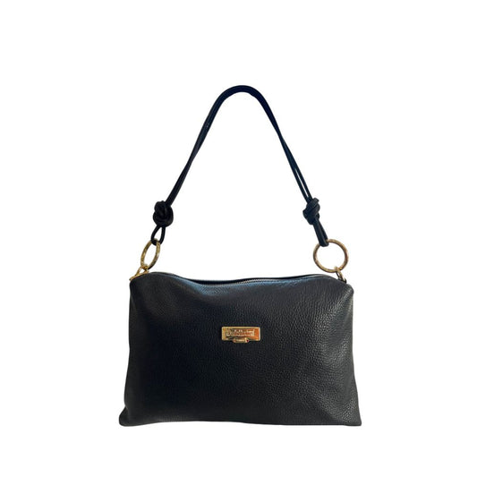 Baldinini Trend Black Leather Women Bag