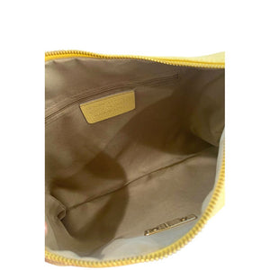 Baldinini Trend Bicolor Cowhide Clutch Bag