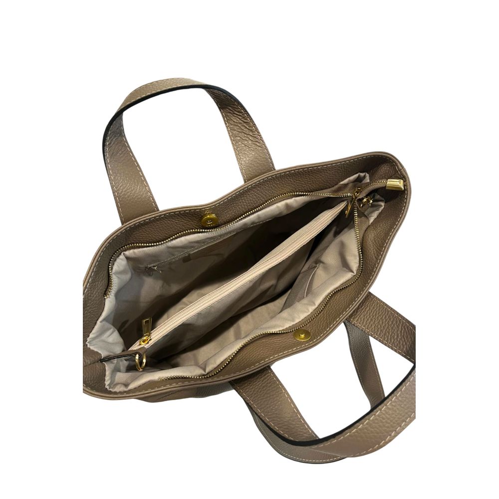 Baldinini Trend Brown Leather Women Bag