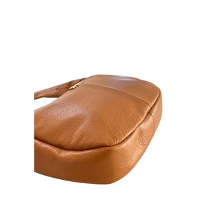 Baldinini Trend Brown Cowhide Clutch Bag