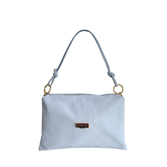Baldinini Trend Blue Leather Women Bag