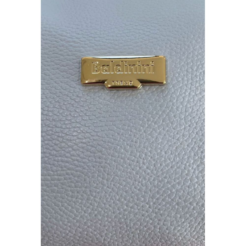 Baldinini Trend Blue Leather Women Bag