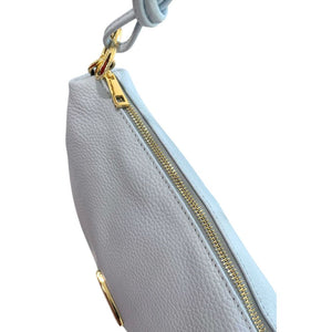 Baldinini Trend Blue Leather Women Bag