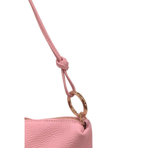 Baldinini Trend Pink Leather Women Bag