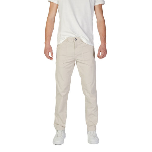 Refrigiwear Beige Cotton Casual Pants