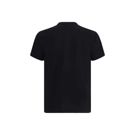 Comme Des Garçons Play Black Cotton T-Shirt