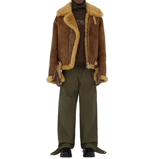 Burberry Bicolor Polyamide Casual Pants