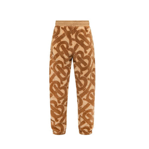 Burberry Brown Polyester Casual Pants