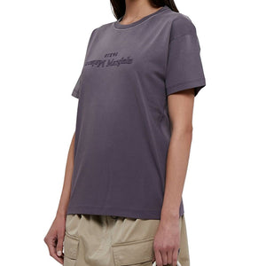 Maison Margiela Purple Cotton T-Shirt