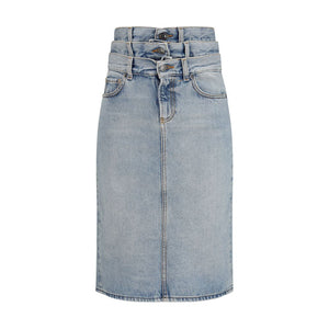 Fiorucci Blue Denim Skirt