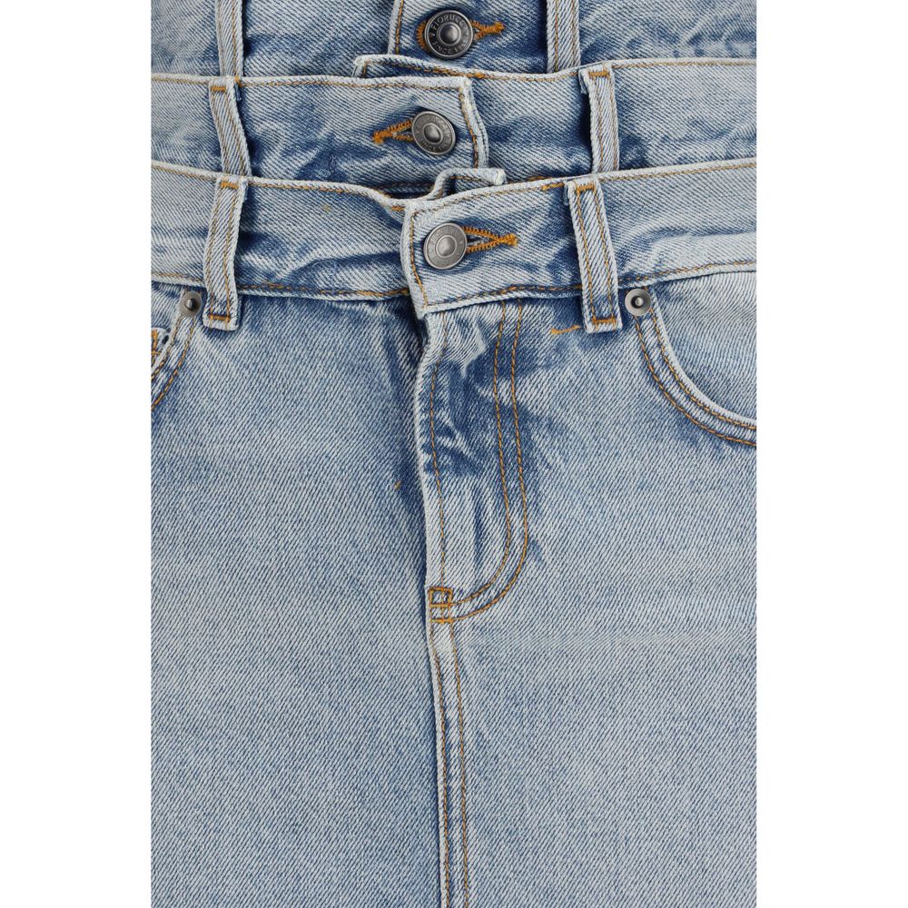 Fiorucci Blue Denim Skirt