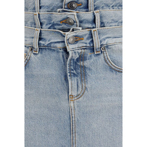 Fiorucci Blue Denim Skirt