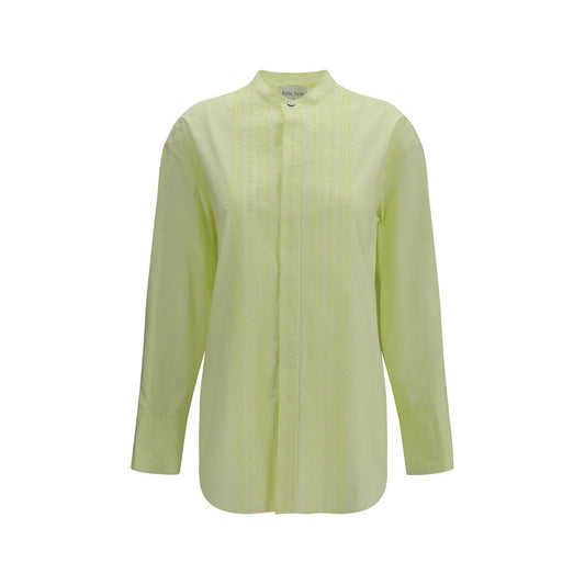 Forte_Forte Bicolor Cotton Blouse