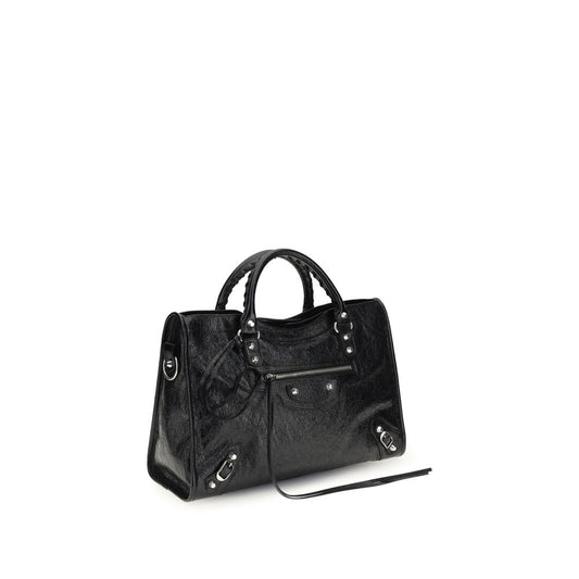 Balenciaga Black Lamb Ovis Aries Aries Shoulder Bag