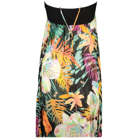 Desigual Black Viscose Women's Dress