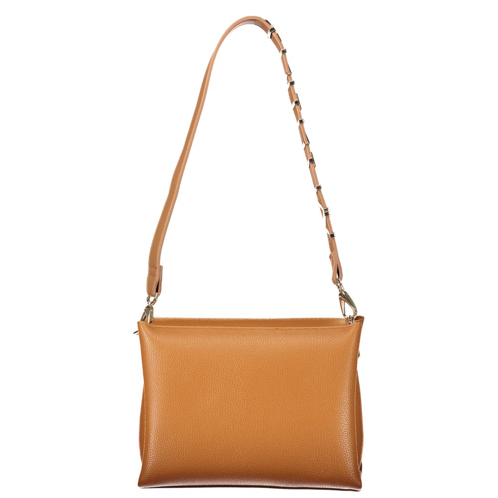 Mario Valentino Brown Polyurethane Women's Bag