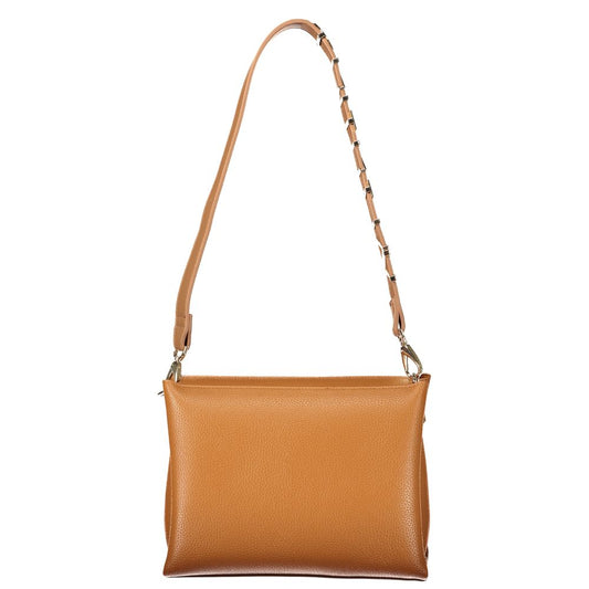 Mario Valentino Brown Polyurethane Women's Bag