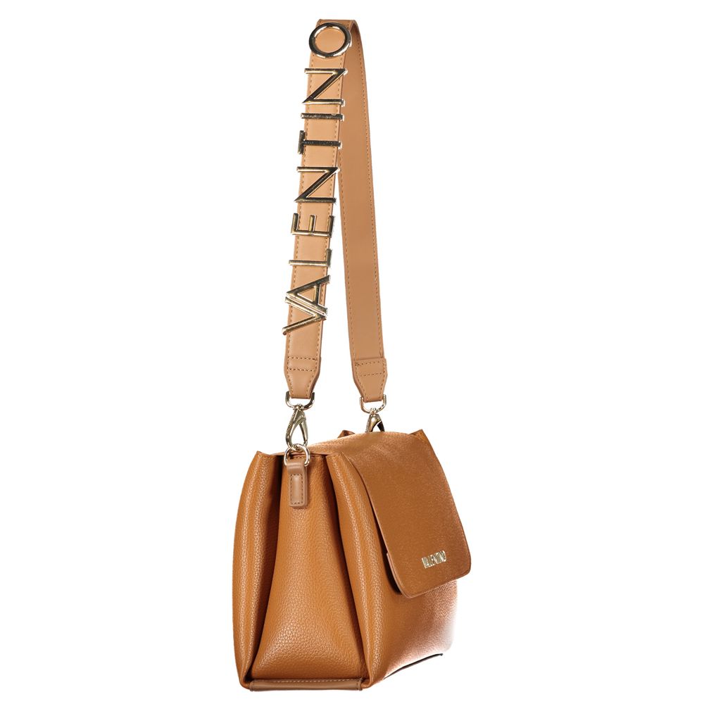 Mario Valentino Brown Polyurethane Women's Bag
