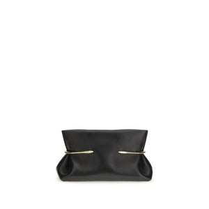 Givenchy Black Napa Leather / Calf Bos Taurus Clutch Bag