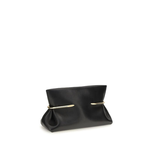 Givenchy Black Napa Leather / Calf Bos Taurus Clutch Bag