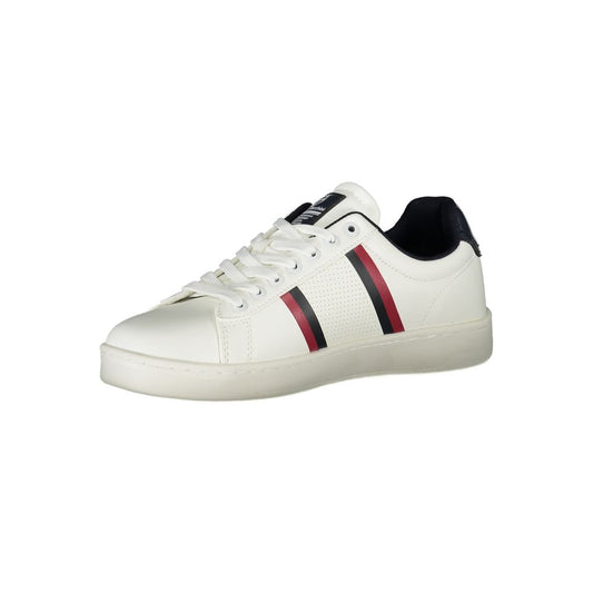 Sergio Tacchini White Polyurethane Men's Sneaker
