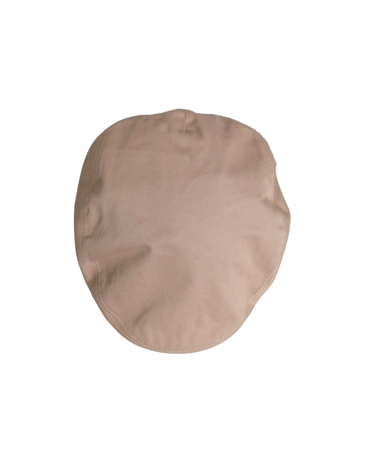 Dolce & Gabbana Men Beige Cotton Newsboy Cloth Capello Hat
