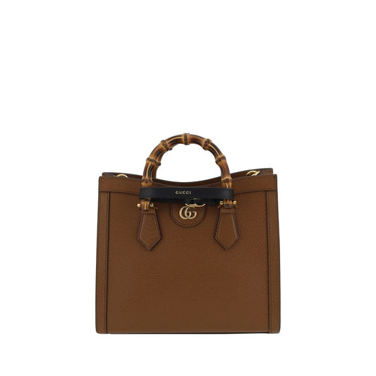 Gucci Brown Calf Leather Bos Taurus Shoulder Bag