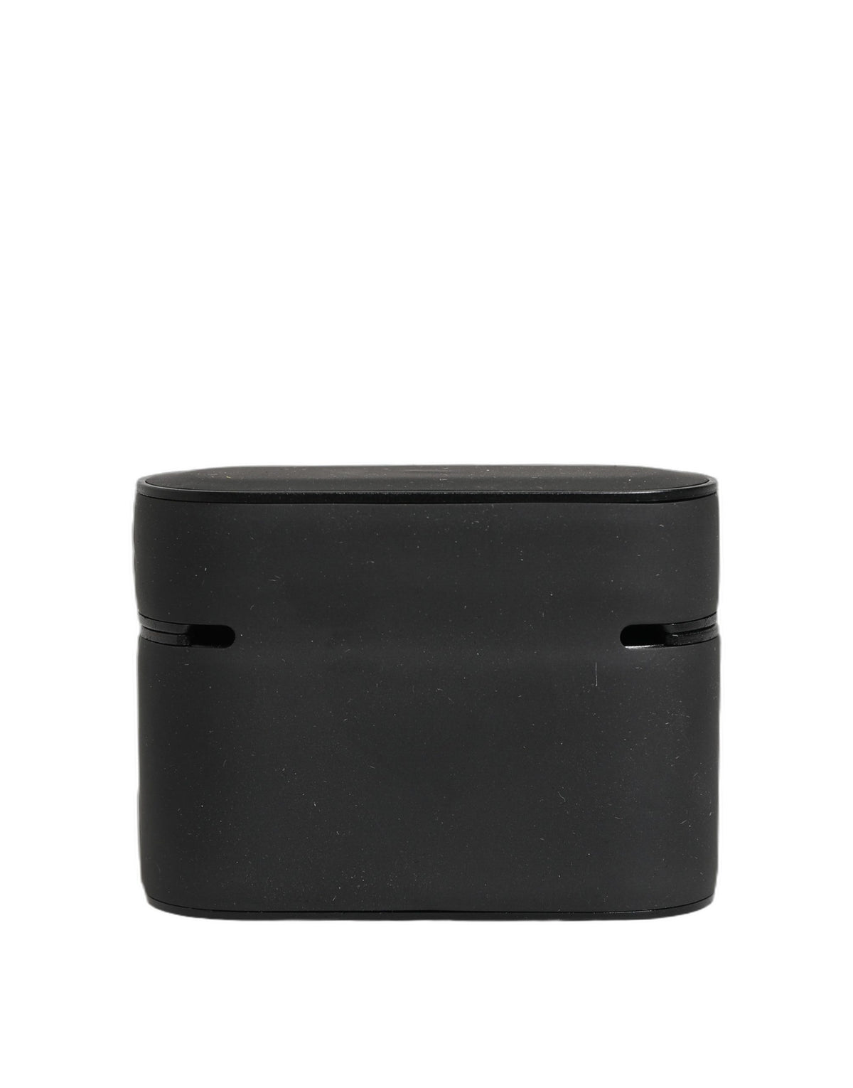 Dolce & Gabbana Case Black PVC Embossed Logo Flip Holder Women Airpods