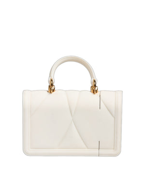 Dolce & Gabbana Case White Silicone Devotion Heart Cover Hand Bag Airpod