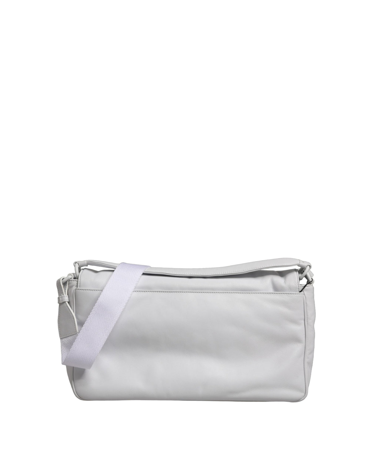 Dolce & Gabbana White Logo Plaque Crossbody Shoulder Borse Women Bag