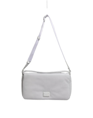 Dolce & Gabbana White Logo Plaque Crossbody Shoulder Borse Women Bag