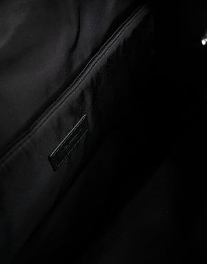 Dolce & Gabbana Black Millenial Stars Nylon Travel Backpack Borse Bag