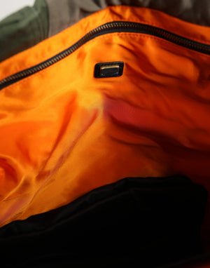 Dolce & Gabbana Military Green Patchwork Rucksack Backpack Borse Men Bag