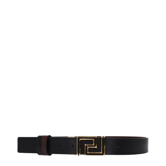 Versace Brown Leather Belt
