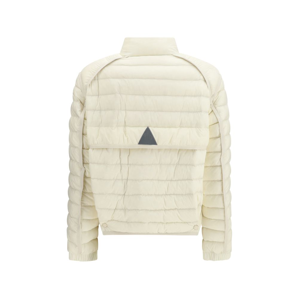 Moncler Grenoble White Polyamide Coat