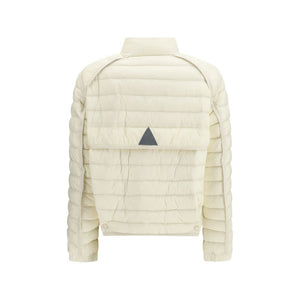 Moncler Grenoble White Polyamide Coat