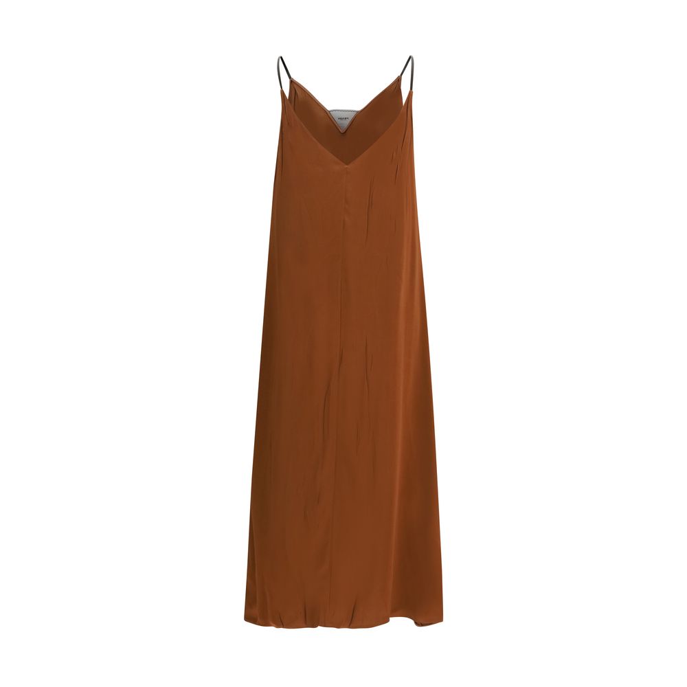 Prada Brown Acetate Cocktail Dress
