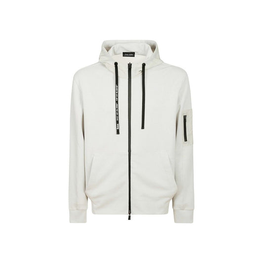 Herno Gray Cotton Sweatshirt