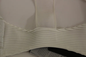 Arzu Kaprol White Lashes Open Back Vest Jacket