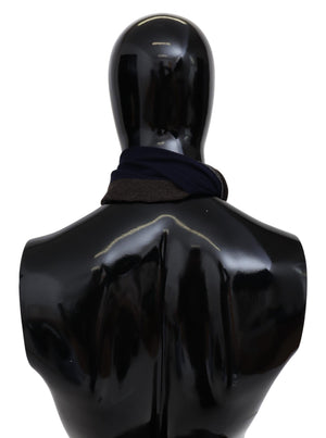 Missoni Multicolor Striped Wool Unisex Wrap Fringes Scarf