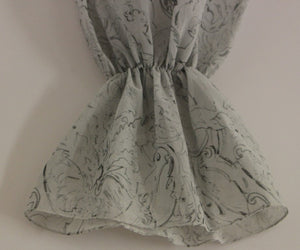 Vika Gazinskaya Blue Cotton Blouse Tunic