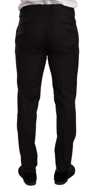 Dolce & Gabbana Black Check MARTINI SLIM FIT 2 Piece Suit