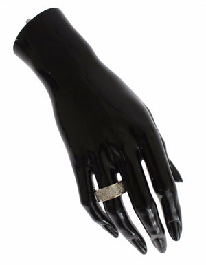 Nialaya Silver Womens CZ 925 Sterling Ring